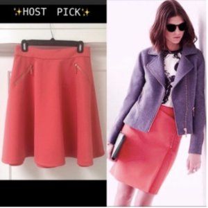 🌟 ✨HP✨ NWT Catherine Malandrino coral skater skirt
